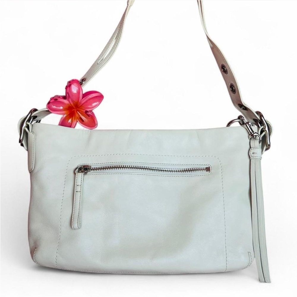 Vintage Coach 1417 East West Legacy Hobo Tassel Shoulder Bag